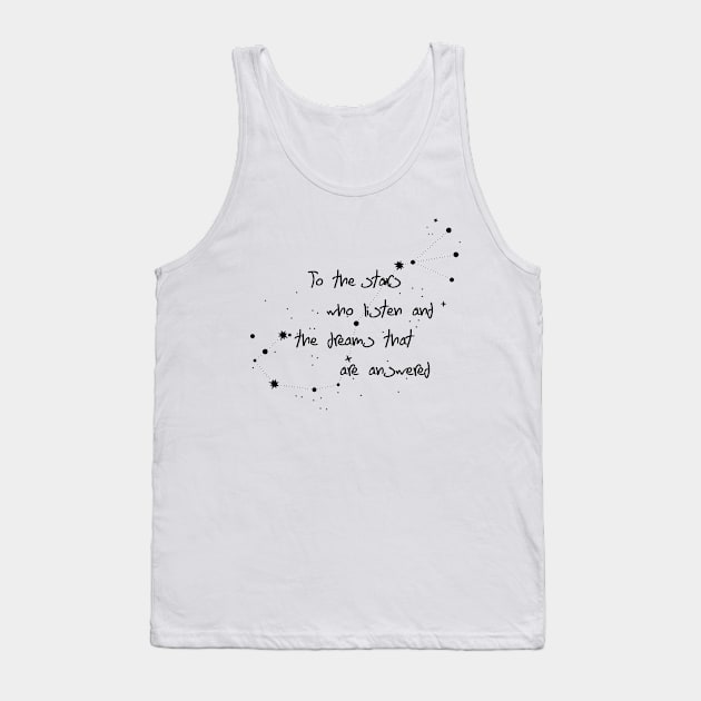 To The Stars - ACOMAF Tank Top by ButterfliesT